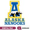 Alaska Nanooks Svg, Nanooks Svg, Football Team Svg, Collage, Game Day, Basketball, Ready For Cricut, Instant Download.jpg