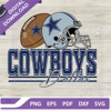 Dallas Cowboys Ball And Helmet SVG, Dallas Cowboys NFL Team SVG, Ball And Helmet SVG.jpg