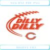Dilly With Chicago Bears Logo Svg Sport Svg, Dilly Svg.jpg