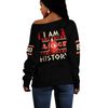 I Am Black History Delta Sigma Theta Offshoulder, African Women Off Shoulder For Women