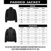 Person Juneteenth Padded Jacket, African Padded Jacket For Men Women