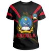 Angola T-Shirt Tusk Style 02, African T-shirt For Men Women