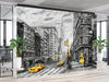Street View of New York Paper Craft, Landscape Wallpaper, New York Landscape Wall Paper, Man and Woman Wallpaper, Gift For Him, 3D Wall Art,.jpg
