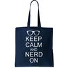 Keep Calm and Nerd On Tote Bag.jpg