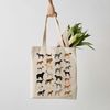 Dog Tote Bag, Canvas Tote Bag, Fair Trade, canvas bag, dogs, shoulder bag, shopper, dog lover gift, weekender bag, tote bag canvas.jpg
