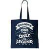 Grandpa The One The Only The Legend Tote Bag.jpg