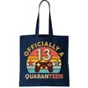 Vintage Officially A Quaranteen 13th Birthday Gamer Tote Bag.jpg