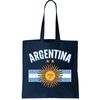 Vintage Retro Argentina Country Flag Tote Bag.jpg