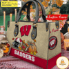 NCAA Wisconsin Badgers Autumn Women Leather Bag.jpg