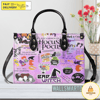 Hocus Pocus Sticker Collection Leather Bag, Movie Leatherr Handbag, Halloween Shoulder Handbag 1.jpg