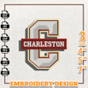 NCAA Charleston Cougar Embroidery Design, NCAA Basketball Embroidery Design, Machine Embroidery Design, Instant Download.jpg