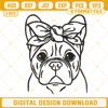 French Bulldog Bandana Embroidery Files, Cute Dog Embroidery Designs.jpg