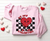 Be My Valentine Sweatshirt, Cute Valentines Day Sweatshirt, Womens Valentines Day Sweater, Valentines Day Shirt, Funny Valentines Sweatshirt.jpg