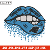 Carolina Panthers dripping lips embroidery design, Carolina Panthers embroidery, NFL embroidery, logo sport embroidery..jpg