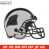 Helmet Carolina Panthers embroidery design, Panthers embroidery, NFL embroidery, sport embroidery, embroidery design..jpg