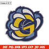 Memphis Grizzlies design embroidery design, NBA embroidery, Sport embroidery, Embroidery design,Logo sport embroidery.jpg