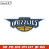 Memphis Grizzlies logo embroidery design, NBA embroidery,Sport embroidery, Embroidery design,Logo sport embroidery.jpg