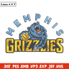 Memphis Grizzlies logo embroidery design, NBA embroidery,Sport embroidery,Embroidery design, Logo sport embroidery..jpg