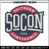 Southern Conference logo embroidery design, NCAA embroidery, Embroidery design, Logo sport embroiderySport embroidery.jpg