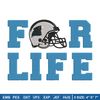 Carolina Panthers For Life embroidery design, Carolina Panthers embroidery, NFL embroidery, logo sport embroidery..jpg