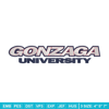 Gonzaga Bulldogs logo embroidery design, NCAA embroidery, Embroidery design, Logo sport embroidery, Sport embroidery.jpg