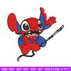 Stitch Spiderman Embroidery design, Stitch Embroidery, Embroidery File, cartoon design, logo shirt, Digital download..jpg