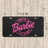 Come on Barbie Lets Go Party License Plate.png