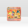 Charizard Card Cup Coaster, Square Drink Coaster, Round Coffee Coaster.png