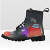 You Look Sus among us Vegan Leather Boots.png