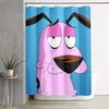 Courage The Cowardly Dog Shower Curtain.png