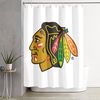 Chicago Blackhawks Shower Curtain.png