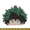 Deku face Embroidery Design, Mha Embroidery, Embroidery File, Anime Embroidery, Anime shirt, Digital download.jpg