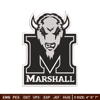 Marshall Herd logo embroidery design, NCAA embroidery, Sport embroidery, Embroidery design,Logo sport embroidery.jpg