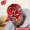 Wisconsin Badgers Caps, NCAA Wisconsin Badgers Caps, NCAA Customize Wisconsin Badgers Caps for fan 2024, NCAA Caps