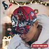 NFL Houston Texans Adjustable Hat Mascot & Flame Caps for fan, Custom Name NFL Houston Texans Caps