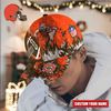 NFL Cleveland Browns Adjustable Hat Mascot & Flame Caps for fan, Custom Name NFL Cleveland Browns Caps