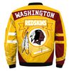 Washington Commanders Bomber Jackets Football Custom Name, Washington Commanders NFL Bomber Jackets, NFL Bomber Jackets