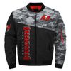 Tampa Bay Buccaneers Military Bomber Jackets Custom Name, Tampa Bay Buccaneers NFL Bomber Jackets, NFL Bomber Jackets