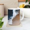 Coastal Ocean Wave Ceramic Coffee Mug Tropical Escape Coffee Cup Nautical Mug  Hot Tea Cups Beachy Stemless Glass Cup Beach Gift 19.jpg