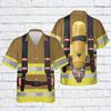 Firefighter Hawaiian Shirt, Firefighter Men Shirt, Firefighter Gift, Fireman Shirt.jpg