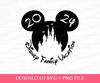 2024 Family Vacation Svg, Family Trip Svg, Magical Kingdom Svg, Mouse Ear Svg, Vacay Mode 2024, Svg File For Cut, Instant Download 1.jpg