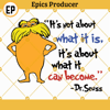 Dr seuss the lorax quotes Svg, It's not about what it is it's about what it can become Svg, The lorax Svg.jpg