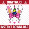 Cute Easter Bunny Unicorn Face Bunnicorn Easter Day Png, Happy Easter Day Sublimation Design.jpg