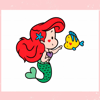 Ariel The Little Mermaid SVG Disney Princess Graphic Design Cutting File.jpg