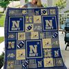 NCAA Navy Midshipmen Football Quilt Blanket.jpg
