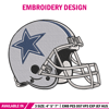 Dallas Cowboys Helmet embroidery design, Cowboys embroidery, NFL embroidery, sport embroidery, embroidery design.jpg