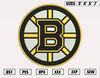 Boston Bruins Embroidery Designs, NHL Logo Embroidery Files, Machine Embroidery Design File, Digital Download.png