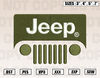 Jeep Logo Embroidery Design, Machine Embroidery, Car Embroidery Pattern, Pes Design Brother , Digital Download.png
