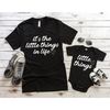 It's The Little Things In Life Shirt, Mommy and Me Shirt Set, Cute Mom Gift, Mommy and Me Outfit, Matching Mom Baby Set, Christmas Gift.jpg