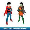 Super Sons - High-Resolution PNG Sublimation File - Perfect for Sublimation Mastery